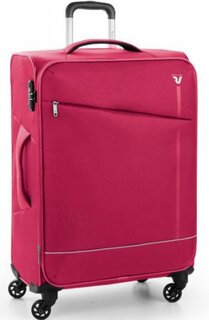 Большой тканевый чемодан Roncato JAZZ на 103/113 литра Вишневый