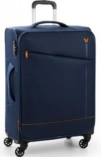 Большой тканевый чемодан Roncato JAZZ на 103/113 литра Темно-Синий