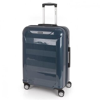Gabol Slat 59 л чемодан из ABS/поликарбоната на 4 колесах синий