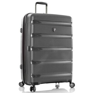 Heys Metallix 132 л чемодан из дюрафлекса на 4 колесах серый