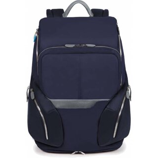 Piquadro COLEOS 32 л городской тканевый рюкзак для ноутбука синий