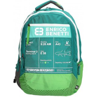 Enrico Benetti WELLINGTON 39 л рюкзак для ноутбука из полиэстера зеленый