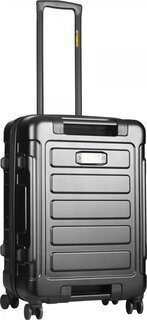 Средний чемодан CAT Stealth на 65 л из поликарбоната Черный