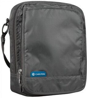 CARLTON Travel Accessories 4 л сумка повседневная через плечо серая