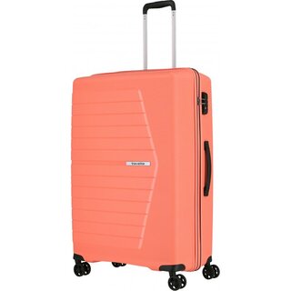 Travelite NUBIS 92 л большой чемодан из полипропилена на 4 колесах розовый