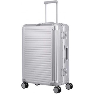 Средний чемодан из алюминия Travelite NEXT на 69 л Серебристый