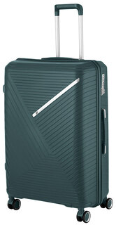 Большой чемодан 2E SIGMA на 98 л весом 4,3 кг из полипропилена Изумруд 