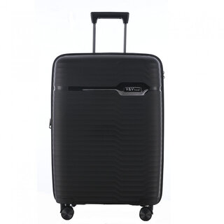 Малый чемодан ручная кладь V&V Travel Summer Breeze из полипропилена на 40 л весом 2,3 кг Красный