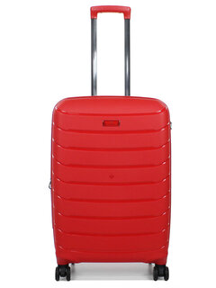 Средний чемодан Snowball 61303 на 66/79 из полипропилена Красный