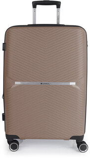 Средний чемодан Gabol Kume на 66/77 л весом 3,4 кг из полипропилена Коричневый