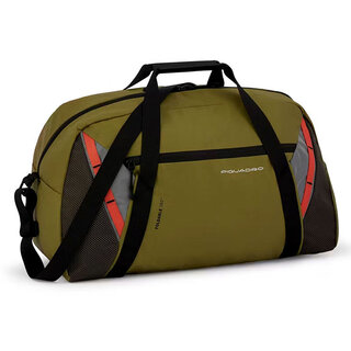 Складная дорожная сумка Piquadro Foldable на 30 л из нейлона Оливка