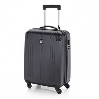 Gabol Mass (S) Grey 34 л чемодан из пластика на 4 колесах серый