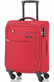 Малый чемодан на 4-х колесах 36 л Travelite Solaris, красный