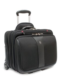 Сумка для ноутбука 16" (кейс-пилот) Wenger, Patriot 2 Pc Wheeled Laptop Case, чёрная