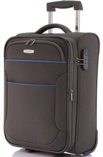 Малый чемодан на 2-х колесах 38/45 л Travelite Derby, серый