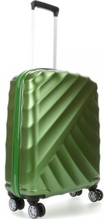 Малый чемодан из поликарбоната 40 л Titan Shooting Star, зеленый