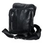 Шкіряна сумка Vip Collection 1447 Black flotar