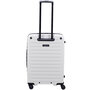 Средний чемодан из поликарбоната Lojel Cubo V4 на 70/77 весом 3,9 кг Белый