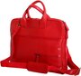 Шкіряна сумка для ноутбука 15,6” Vip Collection 2411 Red flotar
