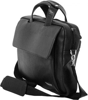 Кожаная сумка для ноутбука 15,6” Vip Collection 306 Black flotar
