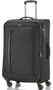 Велика тканинна валіза Travelite Crosslite на 102/115 л вагою 3,6 кг Чорний