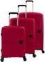 Комплект валіз із поліпропілену Cavalet Ahus, ліловий