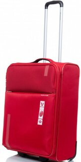 Большой тканевый чемодан на 2-х колесах 74/78 л Roncato Speed, красный