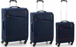 Комплект чемоданов на 4-х колесах Roncato JAZZ, темно-синий