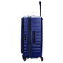 Большой чемодан Lojel Cubo V4 из поликарбоната на 120/130 л Синий