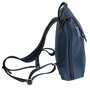 Мужская сумка-рюкзак кожаная Vip Collection 1612-F Синяя