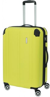 Средний чемодан на 4-х колесах 78/86 л Travelite City Limone