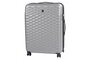 Большой чемодан на 4-х колесах 96/110 л Wenger Lumen из поликарбоната в серебристом цвете