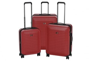 Комплект з 3-х валіз Wenger Matrix з розширювальної блискавкою полікарбонат Червоний