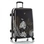 Большой 4-х колесный чемодан Heys Oasis (M) Black/Gold Leaf