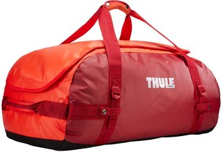 Thule Chasm 90 л дорожная сумка из брезента красная