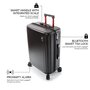 Мала 4-х колісна валіза Heys Smart Connected Luggage (S) Silver