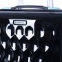 Gabol Lid 32 л валіза з ABS/полікарбонату на 4 колесах чорна