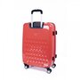 Gabol Lid 90 л чемодан из ABS/поликарбоната на 4 колесах коралловый