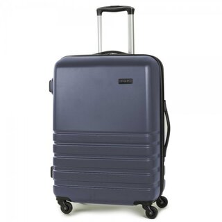 Rock Byron 60 л чемодан из ABS пластика на 4 колесах синий