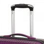 Gabol Quartz 56 л чемодан из ABS/поликарбоната на 4 колесах фиолетовый