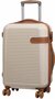 Компактный 4-х колесный чемодан 31/45 л IT Luggage Valiant Cream