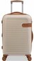 Компактный 4-х колесный чемодан 31/45 л IT Luggage Valiant Cream