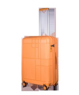 Echolac MONOGRAM 61/68 л чемодан из полипропилена на 4 колесах оранжевый