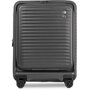 Малый чемодан Echolac CELESTRA ручная кладь на 38/44 л из поликарбоната Серый
