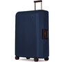 Большой чемодан Echolac FUSION на 101 л на защелках из поликарбоната Синий