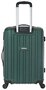 Cavalet Malibu 103/123 л чемодан из ABS пластика на 4 колесах темно-зеленый