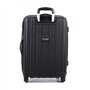 Cavalet Malibu 103/123 л чемодан из ABS пластика на 4 колесаx черный