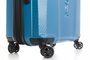 Cavalet Aicon 63/75 л валіза з полікарбонату на 4 колесах блакитна