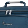 IT Luggage NEW YORK комплект валіз з поліестеру на 4 колесах синій
