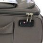 IT Luggage SATIN 35 л валіза з поліестеру на 4 колесах темно-сіра